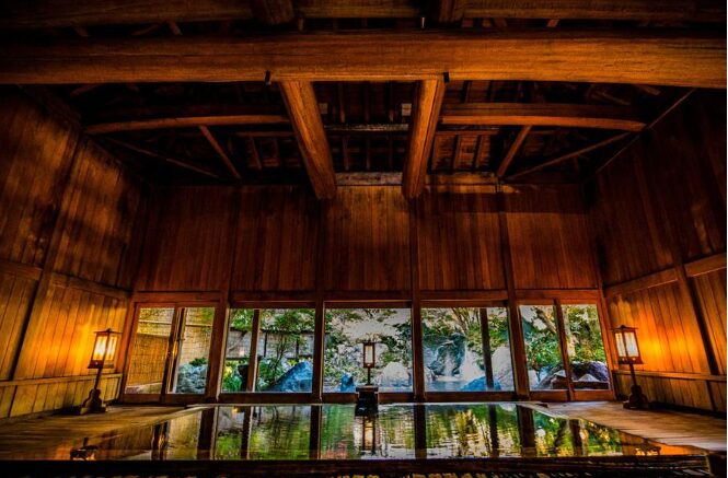 法師温泉 長寿館（ほうしおんせん　ちょうじゅかん）｜エンディングのシーン