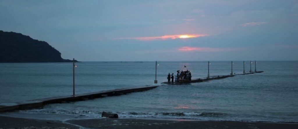 岡本桟橋に行ってみた