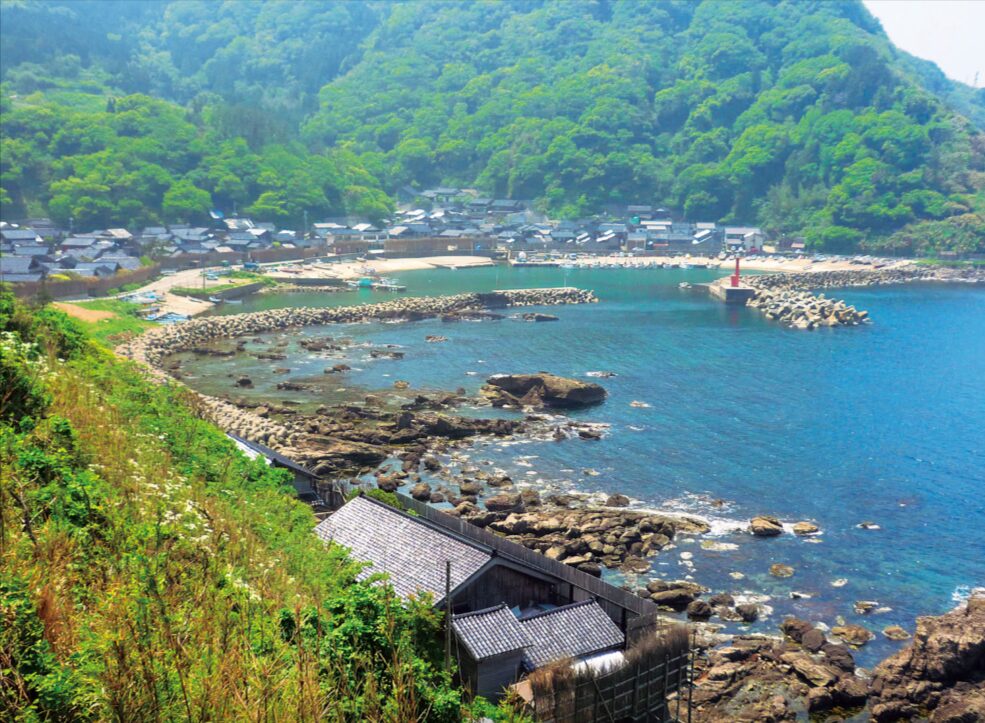 大沢漁港：三浦が漁師として生きた港