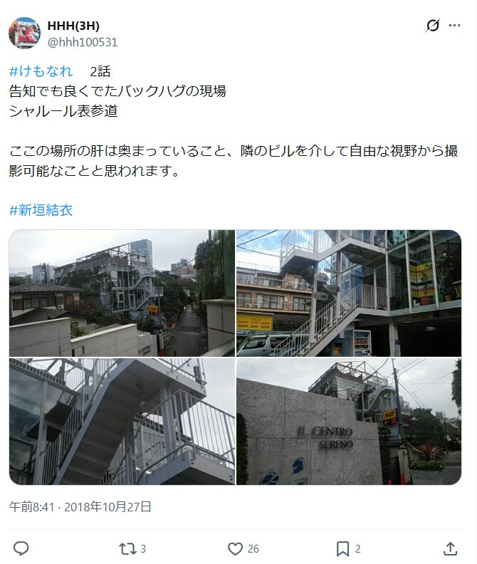 ⑨シャルール表参道：晶の旧会社のBBQパーティー会場