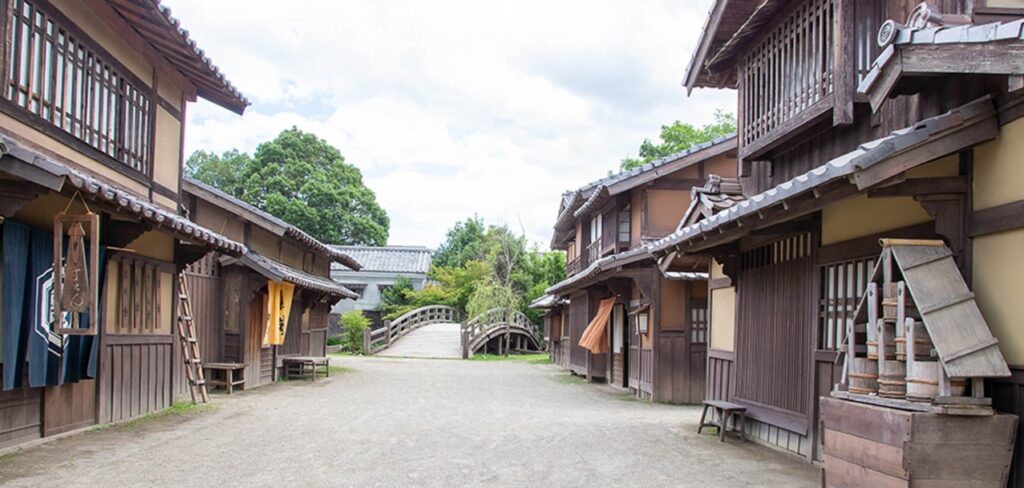 京都府京都市：松竹京都撮影所｜第1章のメイン舞台・吉原